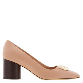 Leather Gancini Ornament Pumps 01F832 763903 Leather Gancini Ornament Pumps 01F832 763903