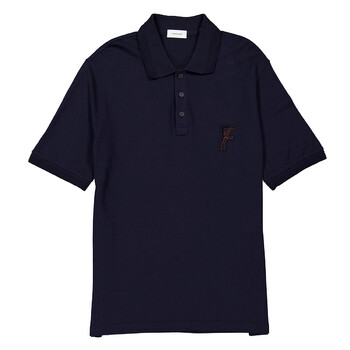 Ferragamo Logo Embroidered Polo Shirt, Size X-Large 122418 776274