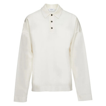 Ferragamo Standing Collar Zipped Linen Jacket, Brand Size 52 (US