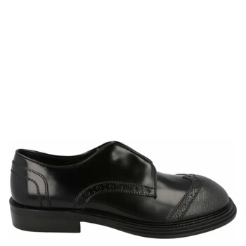 Bally Black Leather Oxford Shoes, Size 5 E US Size 6D MSF0CW  display picture 1