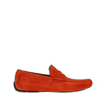 Salvatore Ferragamo Men\'s Bright Orange Loafers Ferragamo Men main image 3
