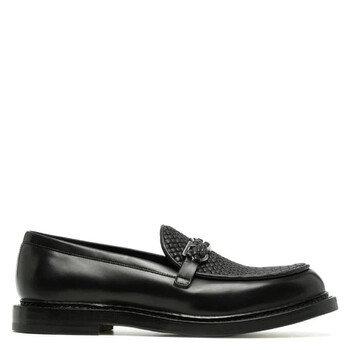 Ferragamo Men's Black Loafers, Size 9 021965 766244 - Shoes - Jomashop