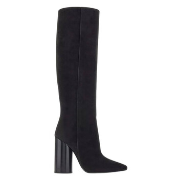 Oval Heel Knee-High Boots 01G047 764059
