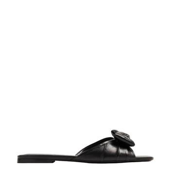 Ferragamo Ladies Laurene Logo Slides, Size 10 C 01G833 769517