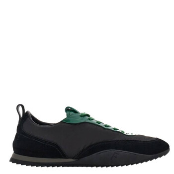 Patent Leather Trim Sneaker