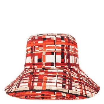 Patterned Cotton Bucket Hat 360740 764880