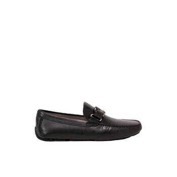 Ferragamo Salvatore Ferragamo Men's Black Loafers, US Size 6