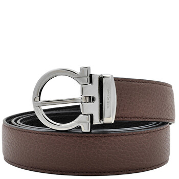 Salvatore Ferragamo ダークブラウン ベルト サルバトーレフェラガモ Salvatore Ferragamo SALVATORE