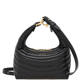 Ferragamo Quilted Detachable Strap Shoulder Bag 219412