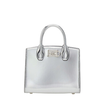 Ferragamo Ladies Mini Studio Box Small Tote Bag 211424