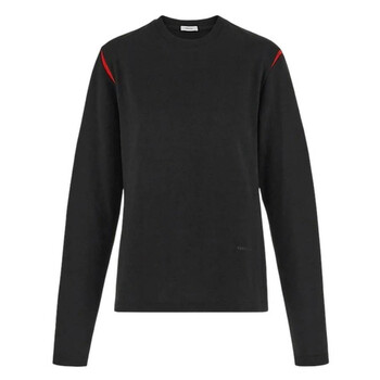 Burberry EKD Embroidered Wool-Blend Sweater, Size Large 8093611