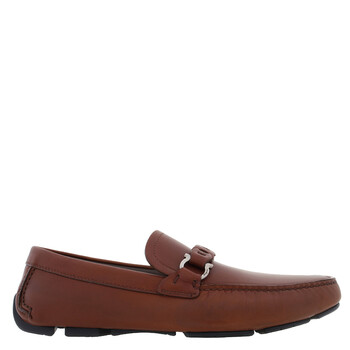 Ferragamo Men's Brown Loafers, US Size 5.5 020376746363 - Shoes