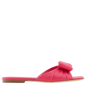 Ferragamo Salvatore Ferragamo Ladies Pink Leather Rhodes