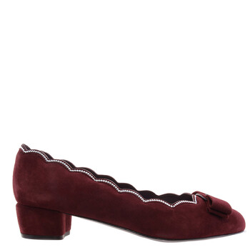 Vara Studded Scalloped Suede Pumps Size 7 D 01R592 738698 Vara Studded Scalloped Suede Pumps Size 7 D 01R592 738698