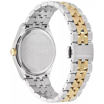 Vega Quartz Silver Dial Two-Tone Men's Watch SFKI01324 Vega Quartz Silver Dial Two-Tone Men's Watch SFKI01324