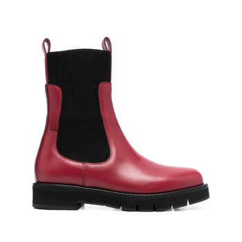 Burberry Creeper Leather Chelsea Boots, Brand Size 42 ( US  display picture 1