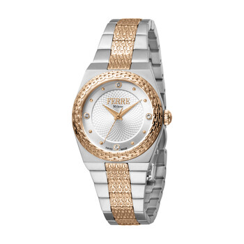 Quartz Silver Dial Ladies Watch FM1L091M0051