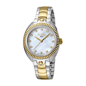 Quartz White Dial Ladies Watch FM1L088M0091 Quartz White Dial Ladies Watch FM1L088M0091