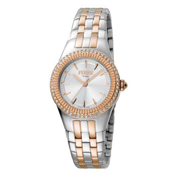 White Mother of Pearl Dial Ladies Watch FM1L089M0101
