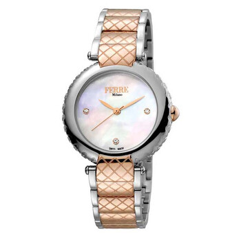 White Mother of Pearl Dial Ladies Watch FM1L099M0091 White Mother of Pearl Dial Ladies Watch FM1L099M0091