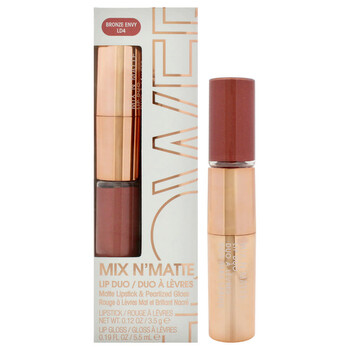 Ladies Mix N Matte Lip Duo 0.19 Oz Ld4 Bronze Envy Makeup 840797111806