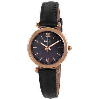 Carlie Mini Quartz Black Dial Ladies Watch ES4700