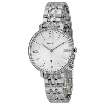 Jacqueline Silver Dial Stainless Steel Ladies Watch ES3545