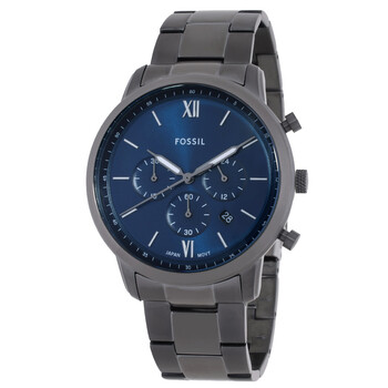 Fossil Machine Chronograph Quartz Blue Dial Men's Watch FS6167