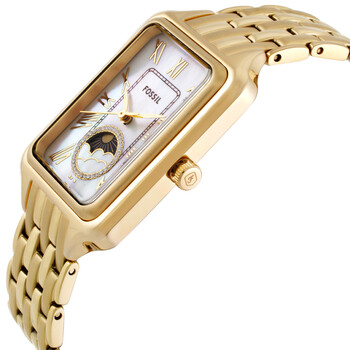 Raquel Quartz White Mother of Pearl Dial Ladies Watch ES5398