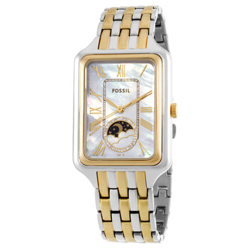 Raquel Quartz White Mother of Pearl Dial Ladies Watch ES5399