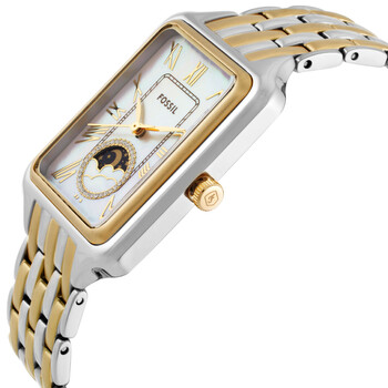 Raquel Quartz White Mother of Pearl Dial Ladies Watch ES5399