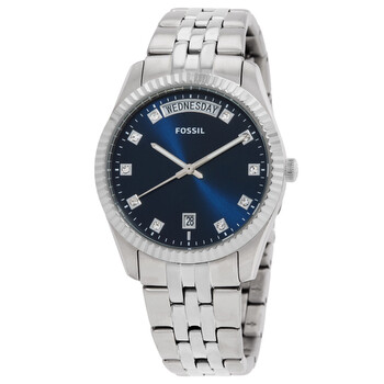 NWT Fossil Scarlette Day-Date Quartz Black Dial Ladies Watch Fossil Scarlette Day-Date Quartz Black Dial Ladies Watch  main image 4