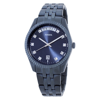 Fossil Scarlette Day-Date Quartz Black Dial Ladies Watch  display picture 1