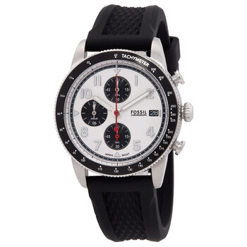 Sport Tourer Chronograph Quartz White Dial Men's Watch FS6087