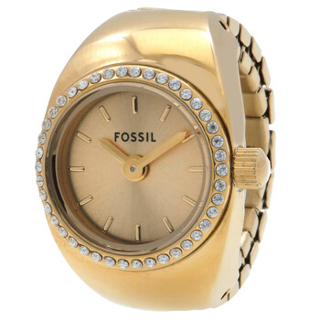 Watch Ring Quartz Gold Dial Ladies Watch ES5319