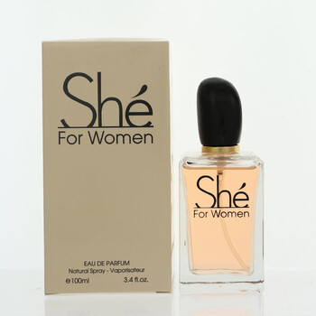 Ladies She EDP Spray 3.4 oz Fragrances 8439627598966 Ladies She EDP Spray 3.4 oz Fragrances 8439627598966