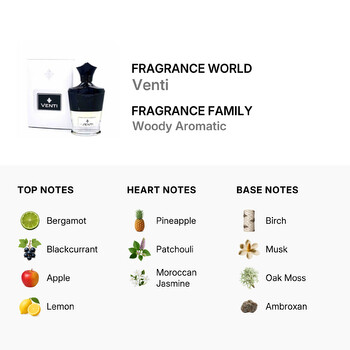 Unisex Venti EDP Spray 3.4 oz Fragrances 6290360379043