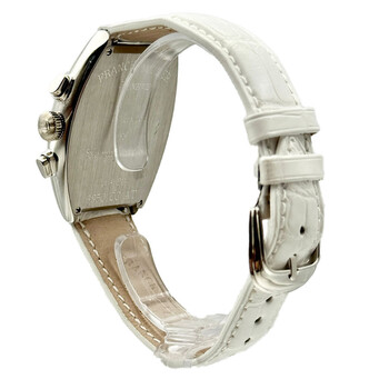 Cintree Curvex Chronograph Automatic Silver Dial Ladies Watch 6850 CC AT-WHT