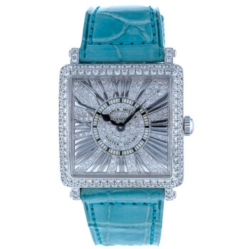 Franck Muller Master Square Quartz Diamond Watch 6002 L QZ D