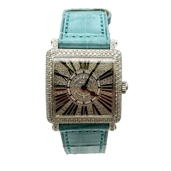 Master Square Quartz Diamond Men's Watch 6002 S QZ D CD