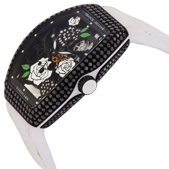 Vanguard Rose Hand Wind Diamond Ladies Watch V 35 S6 SQT ROSE NR D CD 2RO (BC)