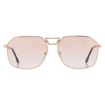 Versace Oversized Geometric Rose Gold Mirror Sunglasses s-l400.jpg main image 4