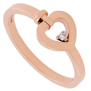Pretty Woman 18k Rose Gold Diamond Ring 4B0971