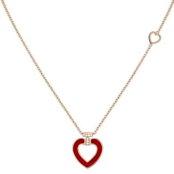 Pretty Woman Medium Model Heart Pendat Necklace 7B0287-000