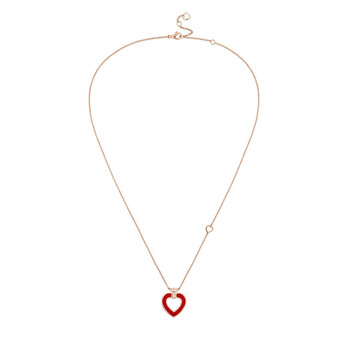 Pretty Woman Medium Model Heart Pendat Necklace
