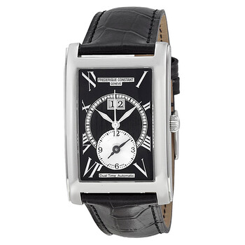 Classics Carree Black Dial Black Leather Strap FC-325BS4C26 Classics Carree Black Dial Black Leather Strap FC-325BS4C26