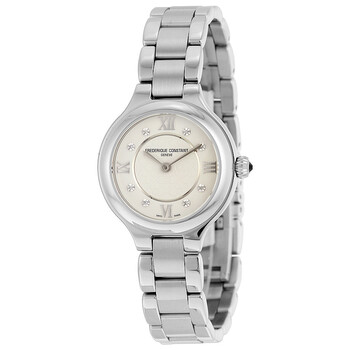 Classics Delight Silver Diamond Stainless Steel Ladies Watch FC-200WHD1ER36B Classics Delight Silver Diamond Stainless Steel Ladies Watch FC-200WHD1ER36B