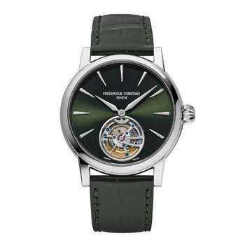 Manufacture Tourbillon Automatic Green Dial Men's Watch FC-980GR3H6