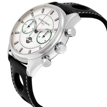 Vintage Rally Healey Chronograph Automatic Silver Dial Men's Watch FC-397HS5B6