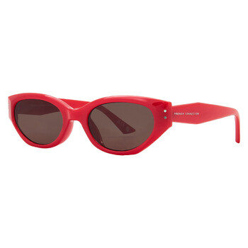 FC 25 54 RED Smoke Cat Eye Ladies Sunglasses 10269917.LTS RED